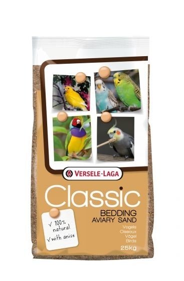 VERSELE-LAGA Aviary Classic Bedding Sand - Nisip pentru păsări 25 kg