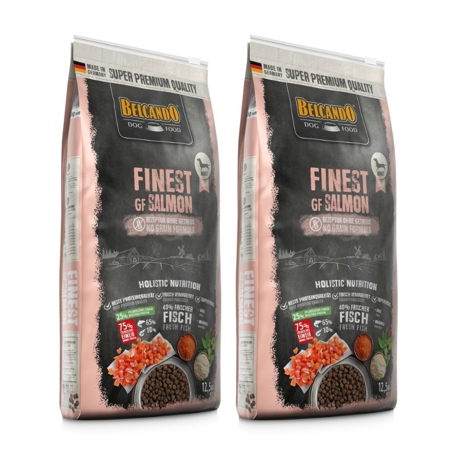 BELCANDO Finest Grain Free Salmon hrana uscata cu somon pentru