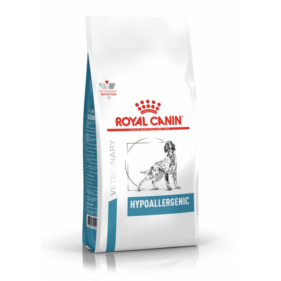 ROYAL CANIN Veterinary Dog Hypoallergenic 2 kg hrana dietetica pentru caini cu intolerante alimentare