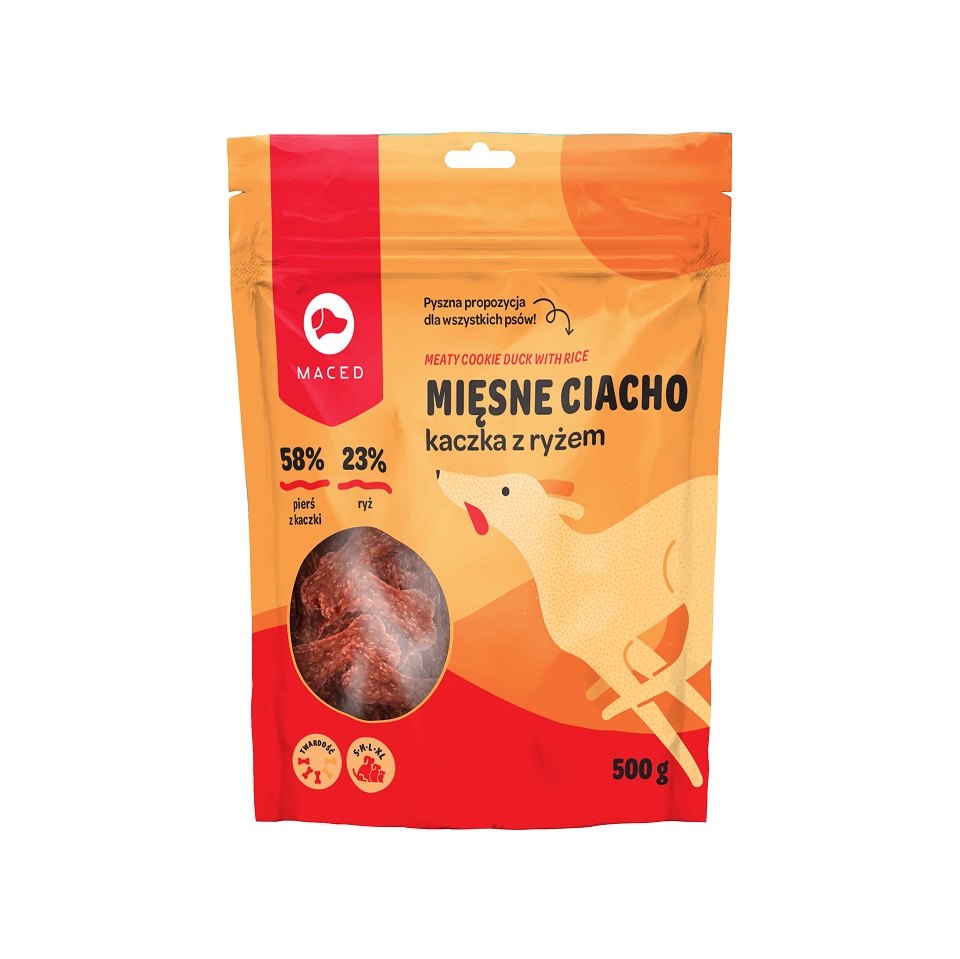 MACED Cuburi de rață și orez 500 g