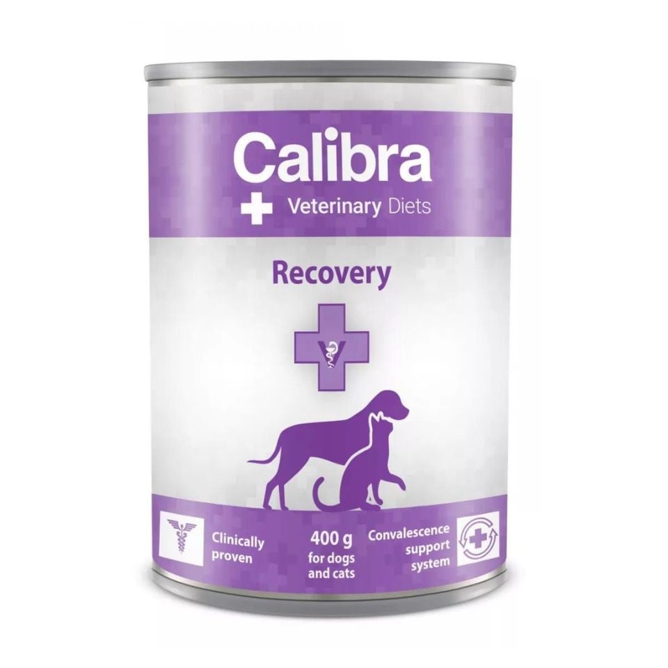 CALIBRA Veterinary Diet Dog&Cat Recovery 400 g conserva hrana caini si pisici aflati in recuperare