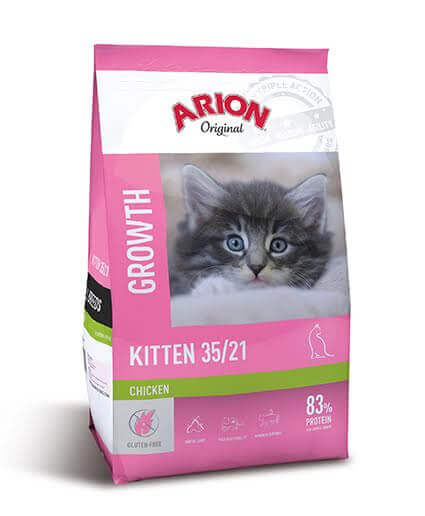 ARION Original Cat Kitten 2 kg hrana pentru pisoi, fara gluten
