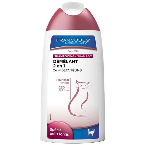 FRANCODEX Șampon 2in1 pentru pisici 250 ml