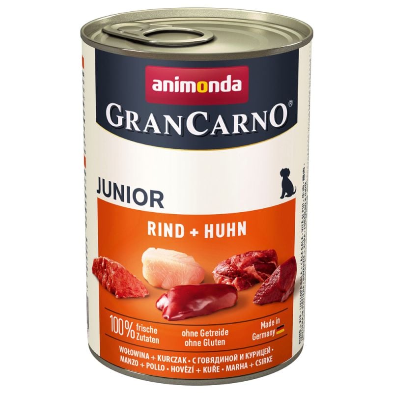 ANIMONDA Grancarno Junior carne de vită și pui 800 g
