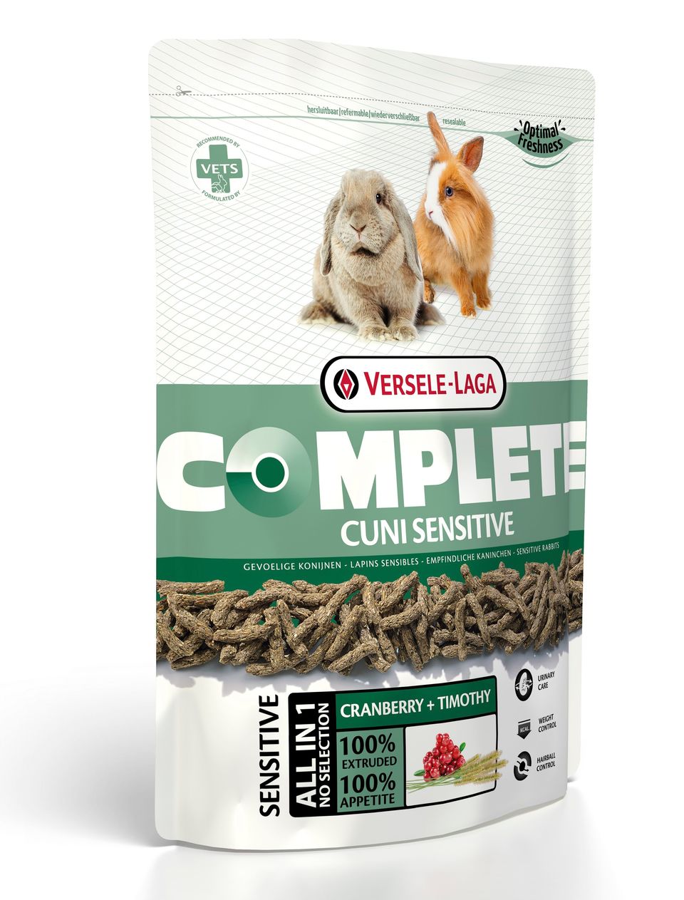 VERSELE-LAGA Cuni Sesitive Complete Hrana completa pentru iepuri pitici 500g