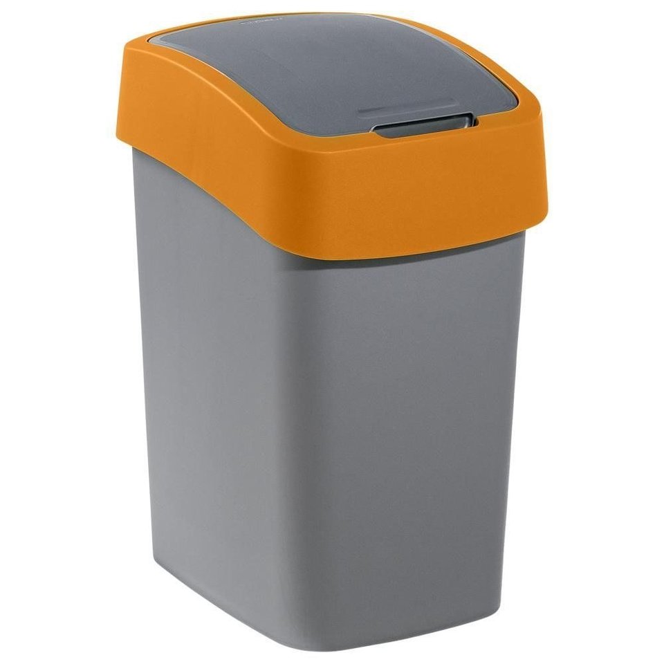 CURVER Cos de gunoi curbat Pacific Flip 25l Yellow