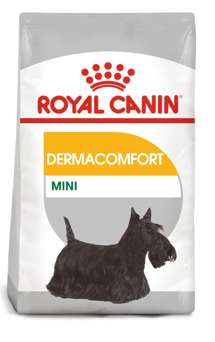 Royal Canin Mini Dermacomfort hrana uscata caine pentru prevenirea iritatiilor pielii, 3 kg