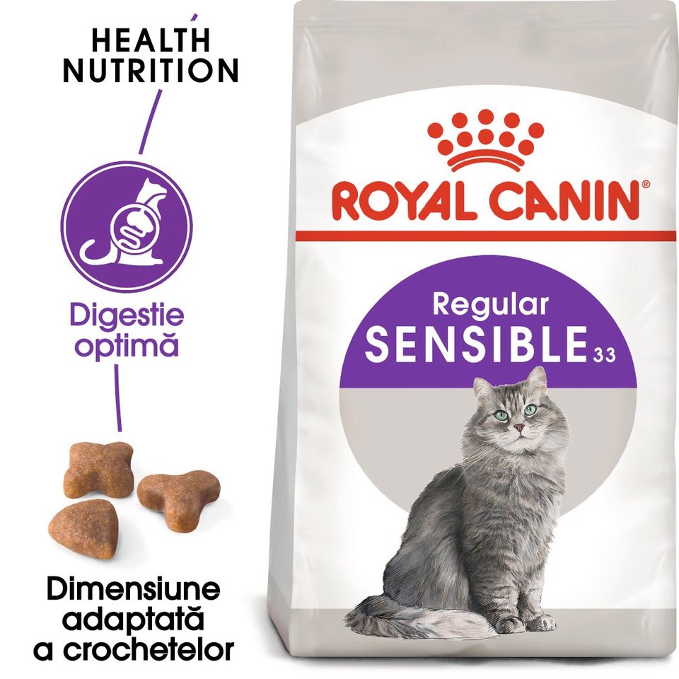 Royal Canin Sensible Adult hrana uscata pisica pentru digestie optima 20 kg (2 x 10 kg)