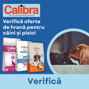 Ofertă de hrană pentru câini și pisici Calibra