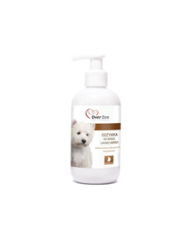 OVER ZOO Balsam pentru câini cu blană albă 250 ml