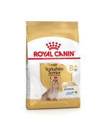 ROYAL CANIN Yorkshire Terrier Adult 8+ hrana uscata caine senior, 3 kg