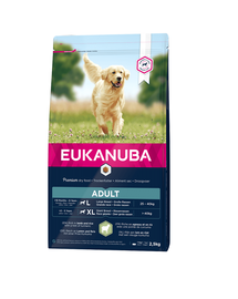 EUKANUBA Adult Large Breeds Lamb & Rice hrana uscata caini adulti talie mare, miel si orez 2.5 kg