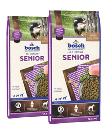 BOSCH Senior Hrana uscata pentru cainii senior 25 kg (2 x 12.5 kg)