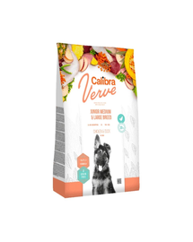 CALIBRA Dog Verve GF Junior Medium Large Chicken&Duck hrana uscata fara cereale pentru caini juniori de talie medie/mare 12 kg