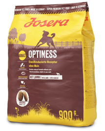 JOSERA Dog Optiness hrana uscata pentru caini sensibili, cu miel 900g