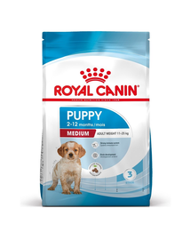Royal Canin Medium Puppy hrana uscata pentru catei de talie medie, intre 2-12 luni 4 kg