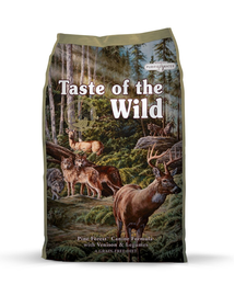 TASTE OF THE WILD Pine Forest hrana uscata caini si catei, cu vanat si legume 2 kg