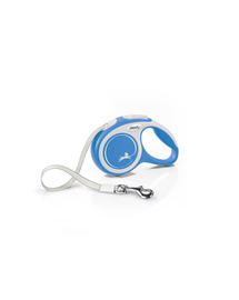 FLEXI New Comfort lesa automata cu banda pentru caini, albastru, marimea XS, 3 m