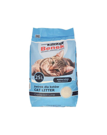 BENEK Super Compact nisip litiera 25 l x 2 (50 l) fara miros