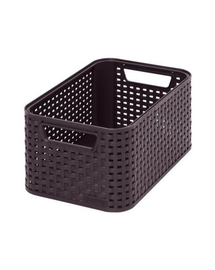 CURVER Coș Style S maro închis