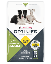 VERSELE-LAGA Opti Life Adult Medium hrana uscata caini adulti de talie medie 12,5 kg