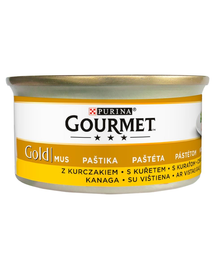 Gourmet Gold Mus cu pasăre 85 g