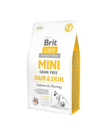 BRIT Care Mini Grain Free Hair&Skin 7 kg hrana caine talie mica