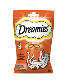 DREAMIES recompense pisici, cu pui 60 g
