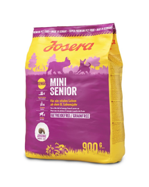 JOSERA MiniSenior 900g Hrana caini seniori de talie mica
