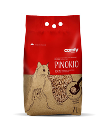 COMFY Pinokio Asternut din lemn pentru litiera 14 L (2x7 L)