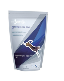 TROVET Hypoallergenic Treat Rabbit HRT recompense caini, cu iepure 250 g pentru intolerante alimentare