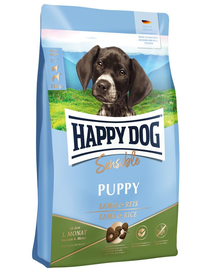 HAPPY DOG Sensible Puppy L Hrana uscata pentru catei cu tract digestiv sensibil, cu miel 10 kg