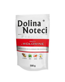DOLINA NOTECI Premium mancare umeda cu vita 500g