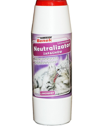 BENEK Neutralizator mirosuri pisici, cu lavanda 500 g