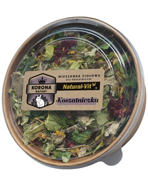 NATURAL-VIT Korona Natury Amestec de plante pentru veverite Degu 70 g