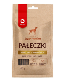 MACED Batoane pentru caini, cu ficat de vita 100g