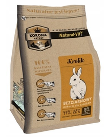 NATURAL-VIT Korona Natury hrana completa pentru iepuri 10 kg