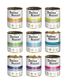 DOLINA NOTECI Mix arome set 27 x 800 g hrana pentru caini