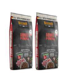 BELCANDO Power hrana uscata pentru cainii foarte activi, femele gestante sau care alapteaza, talie M-XL 25 kg (2 x 12.5 kg)