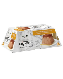 GOURMET REVELATIONS Hrana umeda pentru pisici adulte, mousse de pui  2 x 57 g
