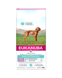 EUKANUBA Daily Care Sensitive Digestion Puppy Chicken 12 kg hrana pentru catelusi cu sensibilitati digestive
