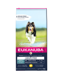 EUKANUBA Adult Grain Free L pentru caini de rase mari 12 kg