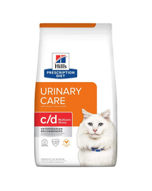 HILL'S Prescription Diet c/d Multicare Stress Dieta veterinara pentru pisici adulte predispuse la stres 3kg
