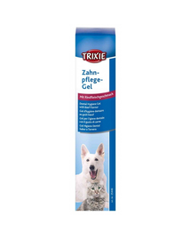 TRIXIE Gel pentru îngrijire dinți și ginii pentru câini și pisici - aromă vită  100 g