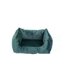 FERA Glamour pat pentru caini, verde XL 75x85x29 cm