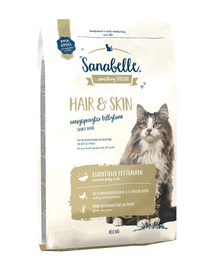 SANABELLE Hrana uscata pentru pisici adulte, hair & skin 10 kg