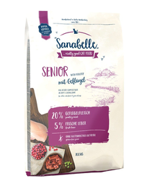 SANABELLE Hrana uscata pisici senior, cu pasare 10 kg