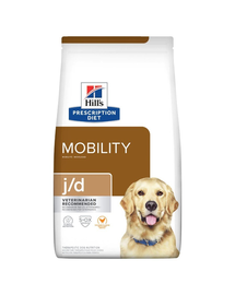HILL'S Prescription Diet J/D Joint Care hrana dietetica pentru sustinerea articulatiilor, oaselor 4 kg