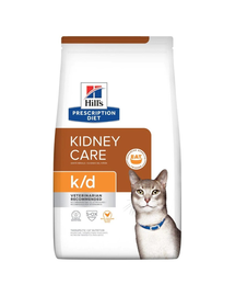 HILL'S Prescription Diet Cat K/D Kidney Care hrana dietetica pisici pentru protejarea functie renale 3 kg