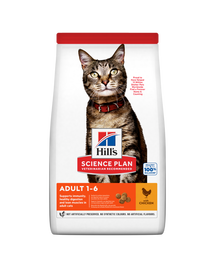 HILL'S Science Plan Feline Adult Optimal Care Chicken 15 kg